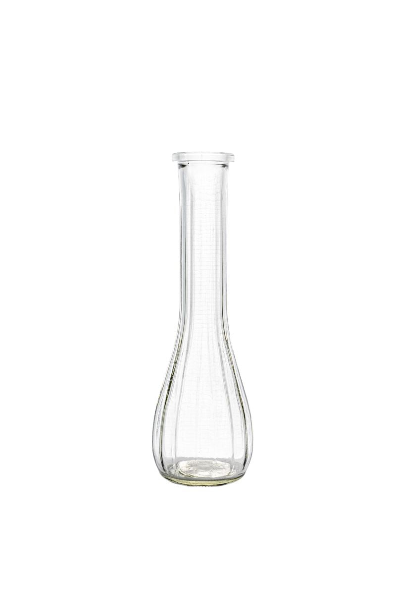 8.5 Inch Clear Bud Glass Vase 1.5W x 8.5H -- 24 Per Case