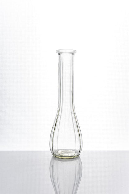 8.5 Inch Clear Bud Glass Vase 1.5W x 8.5H -- 24 Per Case