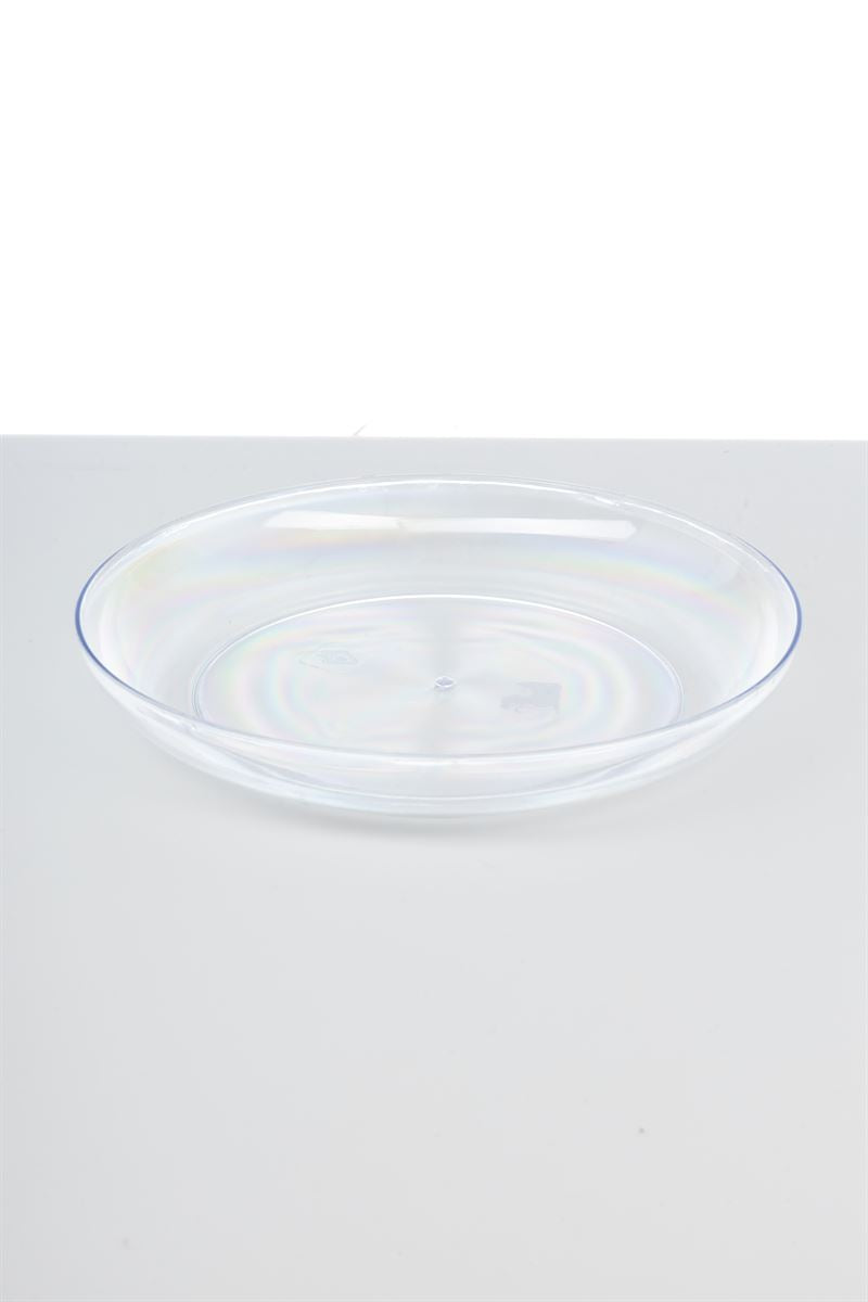 9 Inch Clear Plastic Floral Tray -- 96 Per Case