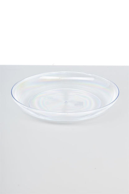 9 Inch Clear Plastic Floral Tray -- 96 Per Case