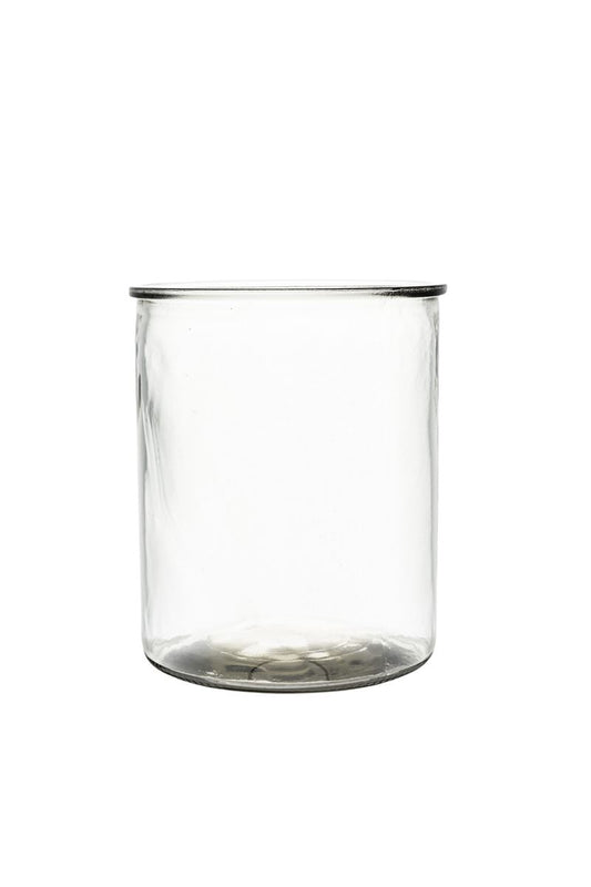 6 Inch Clear Cylinder Glass Vase 4.75W x 6H -- 24 Per Case