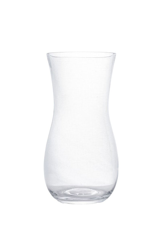 10.5 Inch Clear Hour Glass Vase 5W x 10.5H -- 6 Per Case