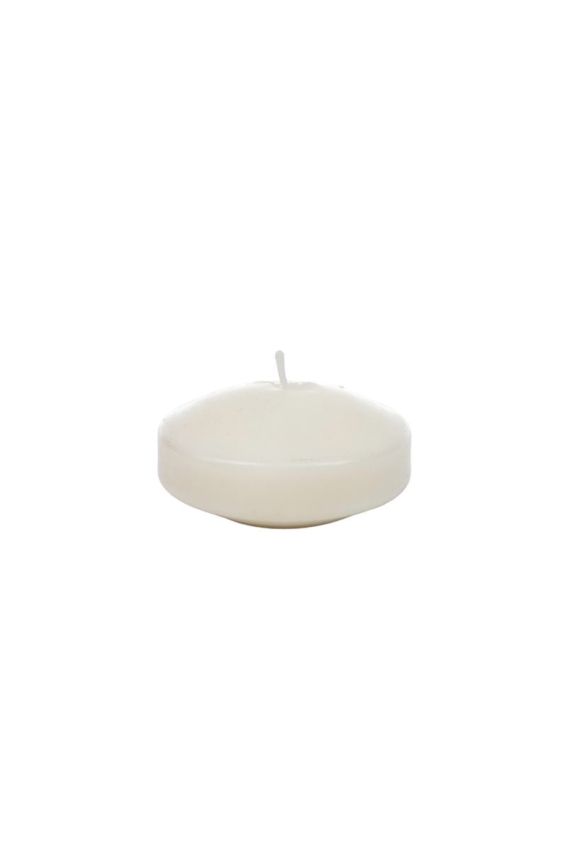 White Floating Candle -- 72 Per Case