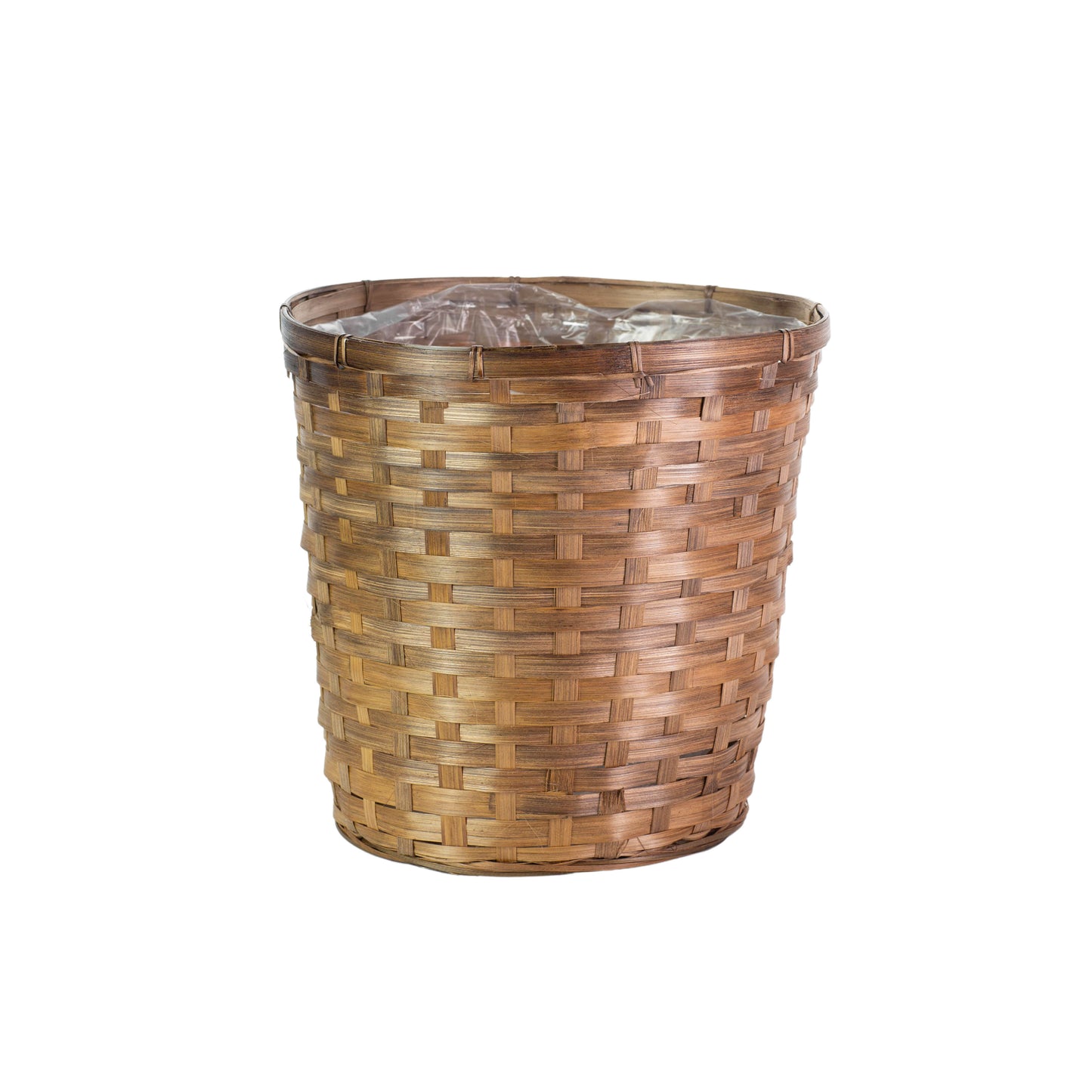 12 Inch Stained Bucket Basket 12.5W x 12H -- 24 Per Case