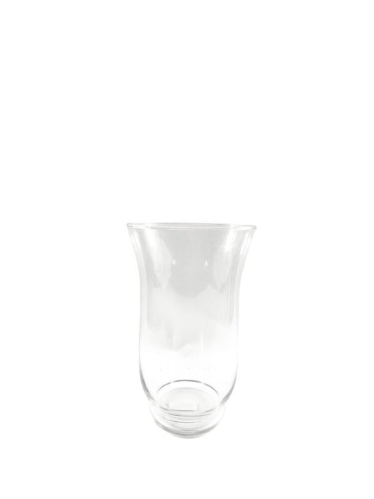 5 Inch Clear Hurricane Glass Vase 4W x 5H -- 72 Per Case