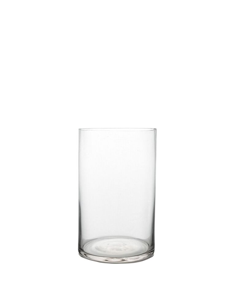 6 Inch Clear Cylinder Glass Vase 4W x 6H -- 60 Per Case