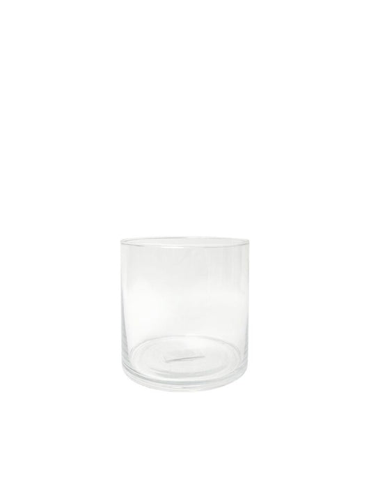 5 Inch Clear Cylinder Glass Vase 5W x 5H -- 48 Per Case