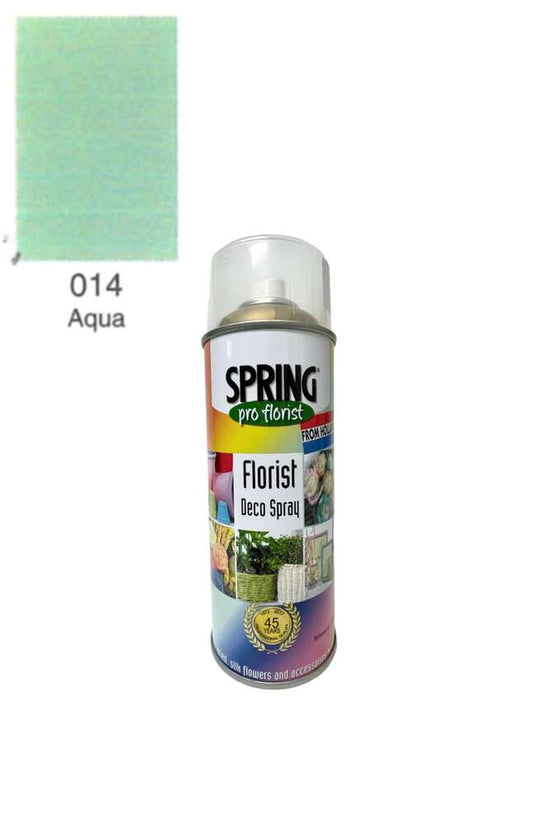 400ml Spray Color - 014 Aqua -- 12 Per Case