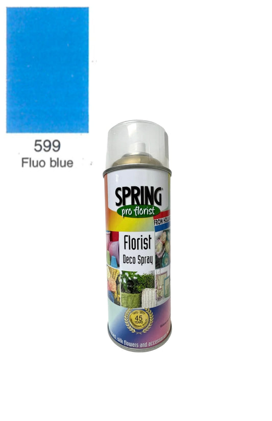 400ml Spray Color - 599 Fluo Blue -- 12 Per Case