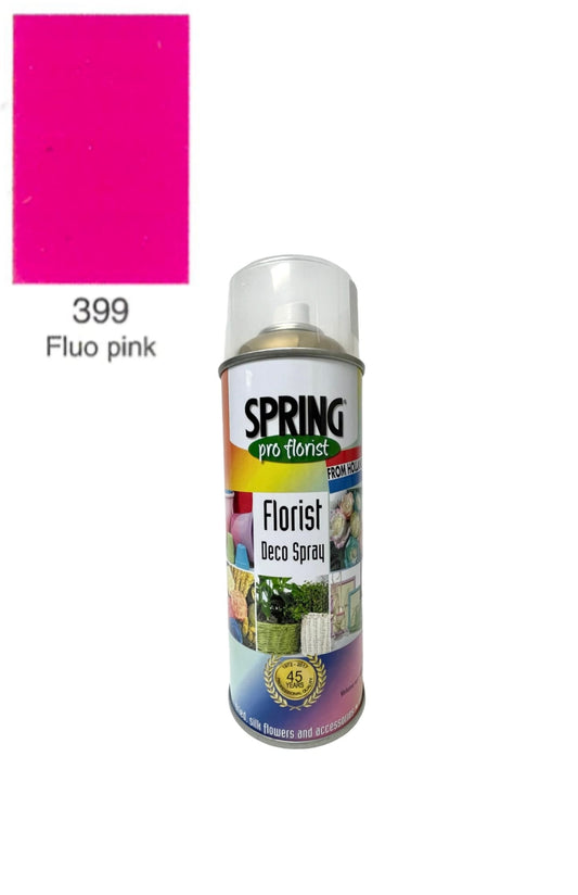 400ml Spray Color - 399 Fluo Pink -- 12 Per Case