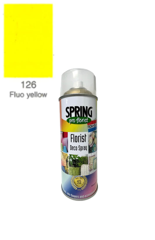 400ml Spray Color - 126 Fluo Yellow -- 12 Per Case