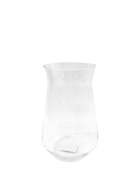 8.25 Inch Clear Belly Glass Vase 5.25W x 8.25H 	 -- 12 Per Case