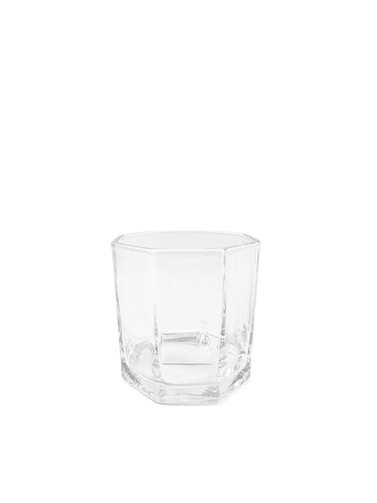 4.75 Inch Clear Octagon Glass Vase 4.75L x 4.75W x 4.75H -- 12 Per Case