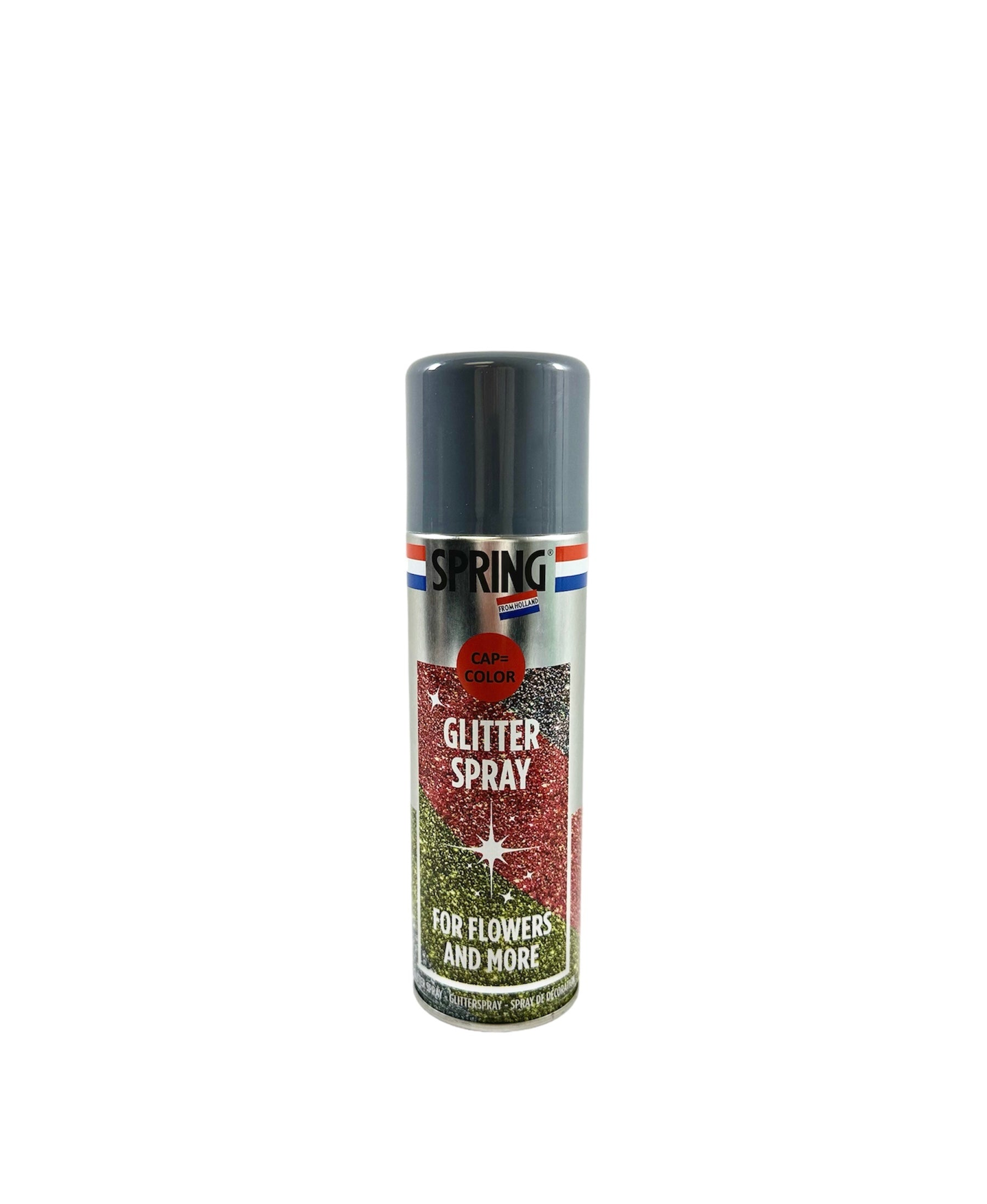 Pro Florist Silver Glitter Spray 300ml -- 12 Per Case