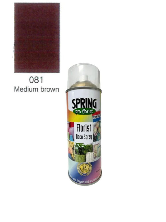 400ml Spray Color - 081 Medium Brown -- 12 Per Case