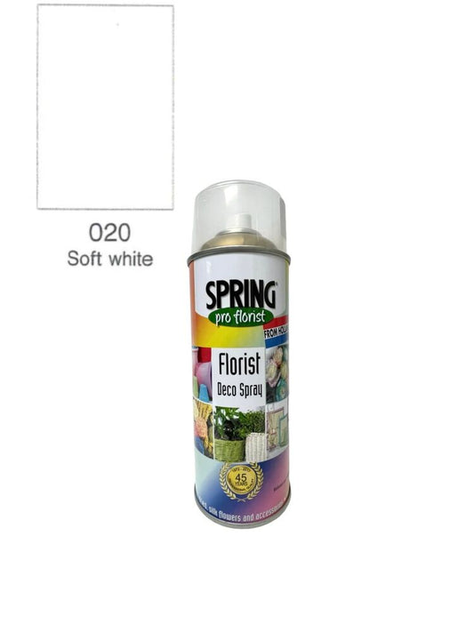 400ml Spray Color - 020 Soft White -- 12 Per Case