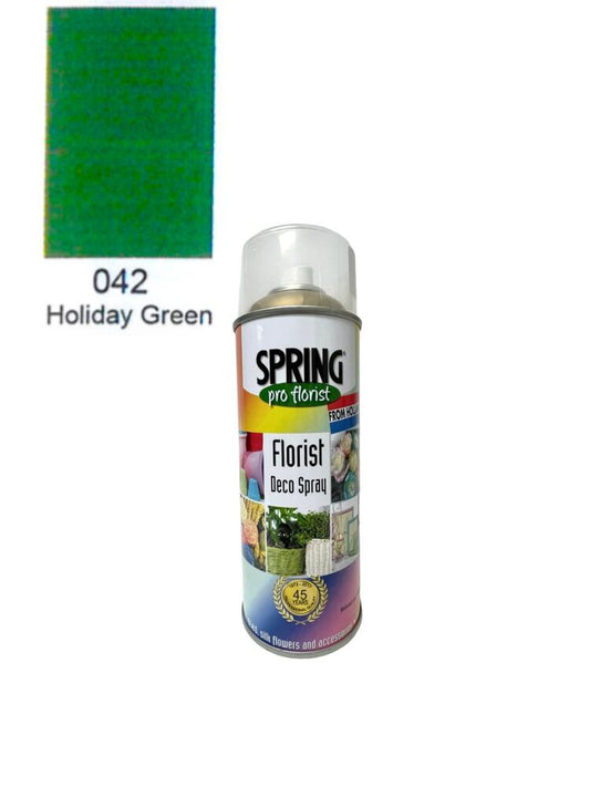 400ml Spray Color - 042 Holiday Green -- 12 Per Case