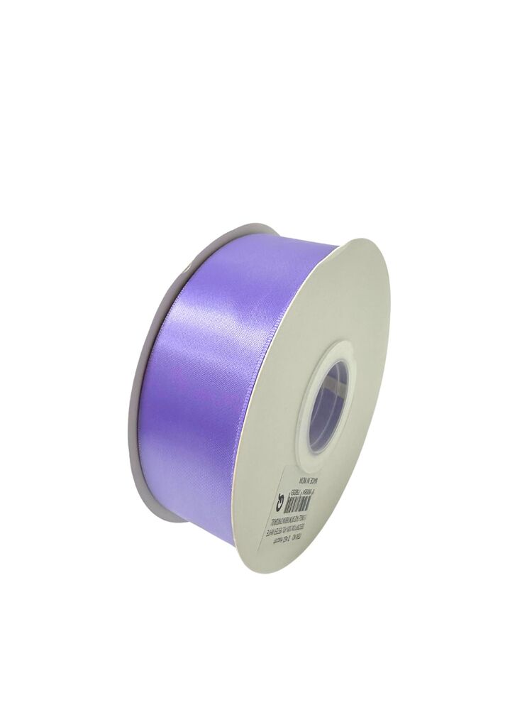 1.5 Inch Polyester Single Satin Ribbon (50 Yards) - Hyacinth -- 9 Per Case