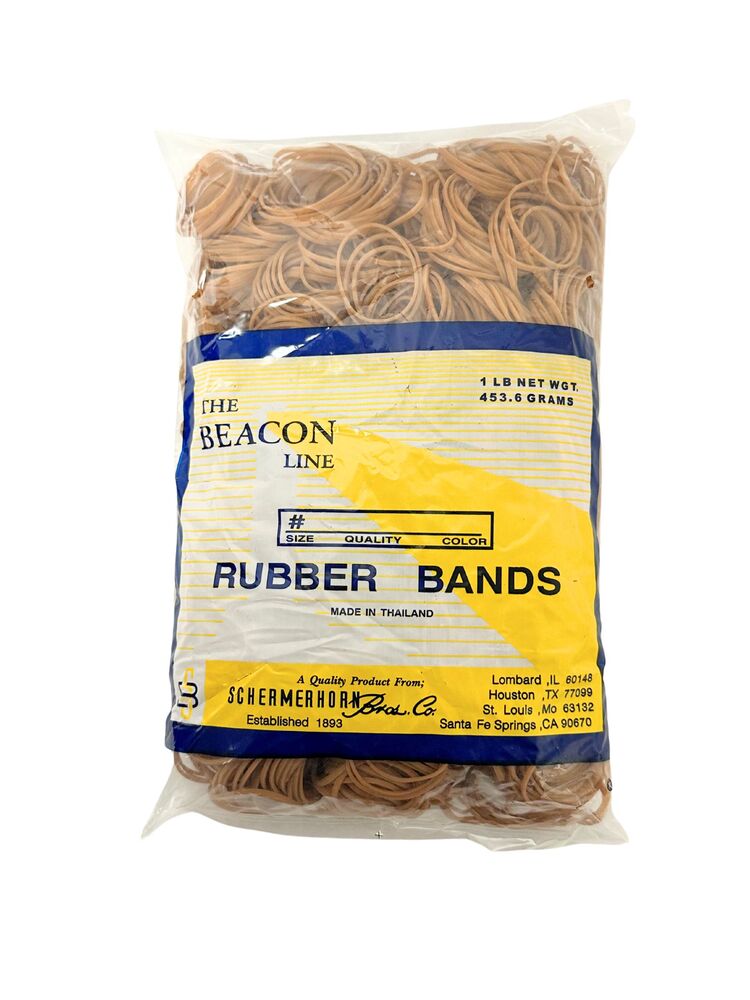 Rubber Bands 14 PCI -- 25 Per Case