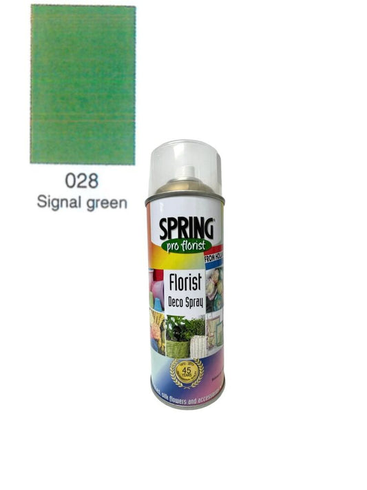 400ml Spray Color - 028 Signal Green -- 12 Per Case