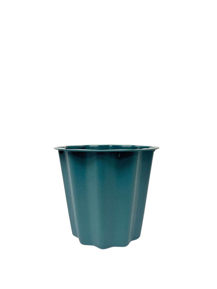 6 Inch Green Bucket Plastic Pot 7D x 6H -- 72 Per Case